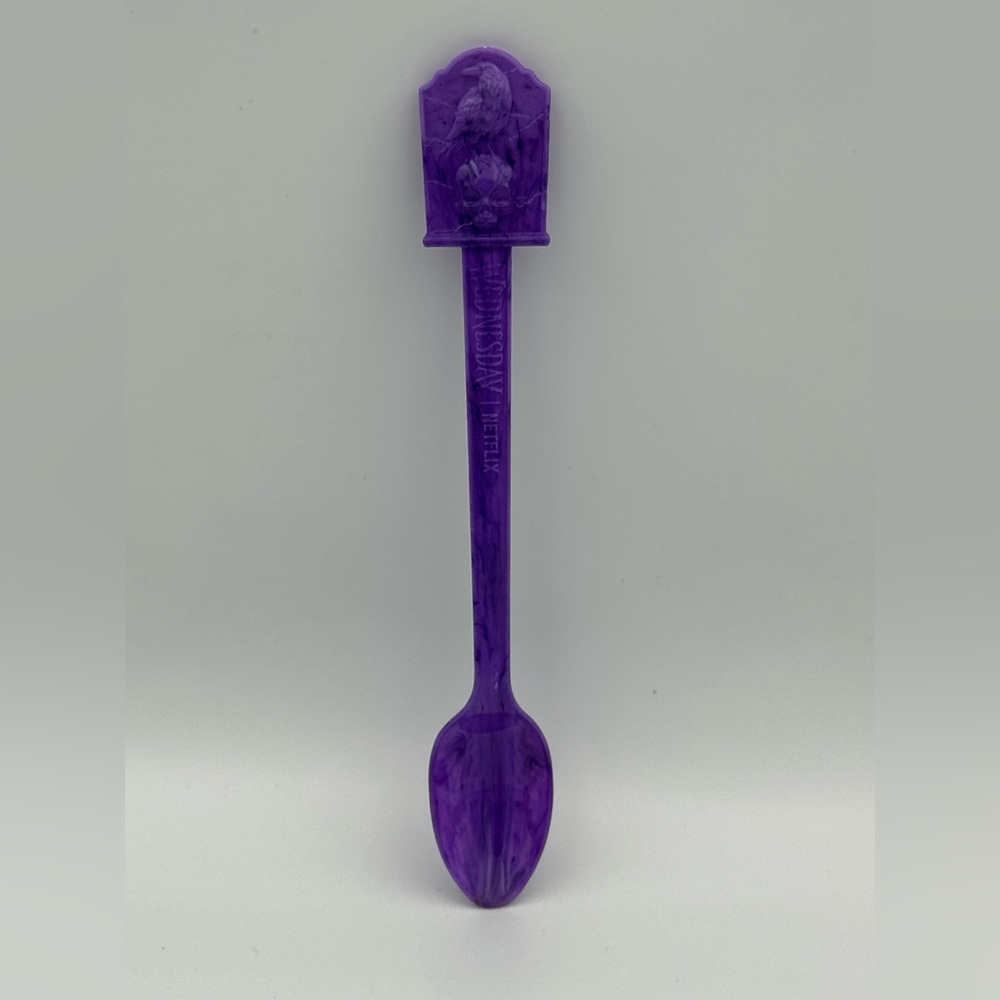 Wendy’s x Netflix Wednesday Frosty Spoon of Gloom Purple Collectible